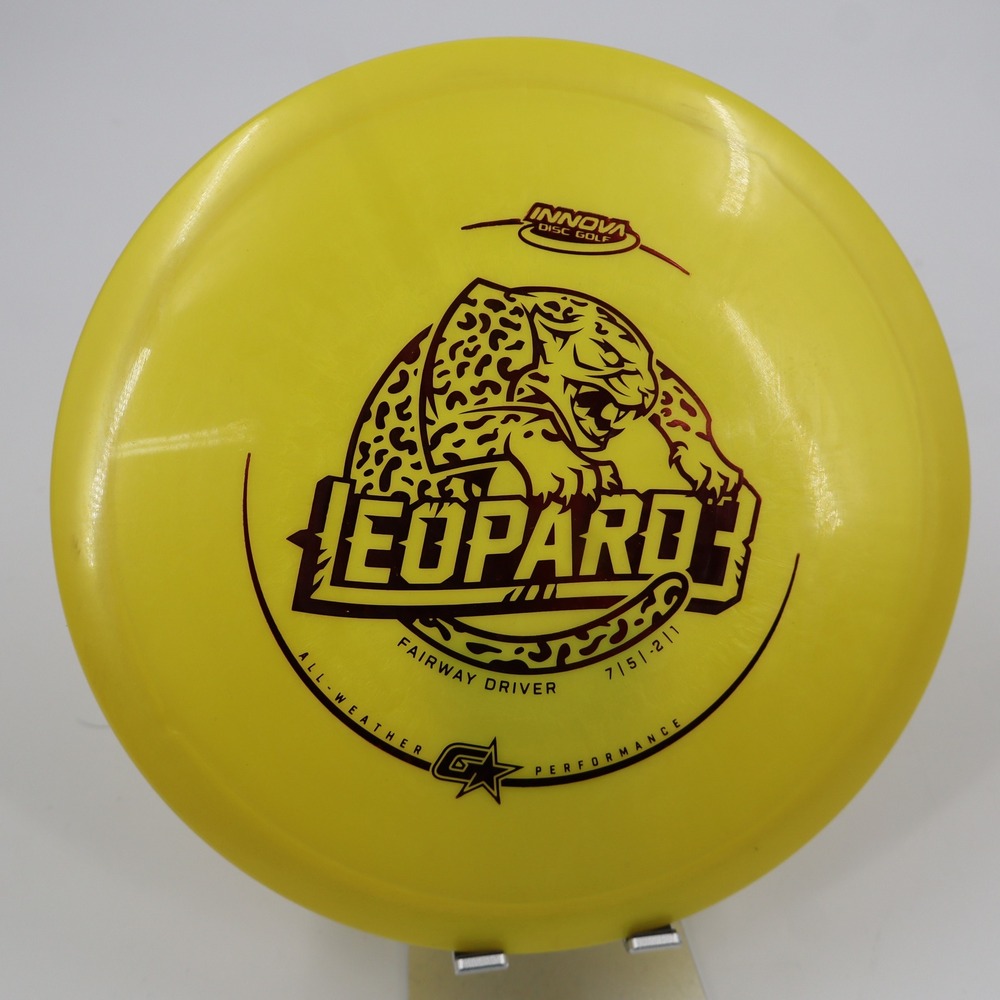 Innova Leopard3 Fairway Driver Unisex 167g Yellow GStar Plastic Disc Golf